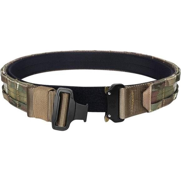 Quick Release Rigger MOLLE Belt 1.75 Inch Inner & Outer Tactical Heavy Duty Belt - Picture 2 of 8